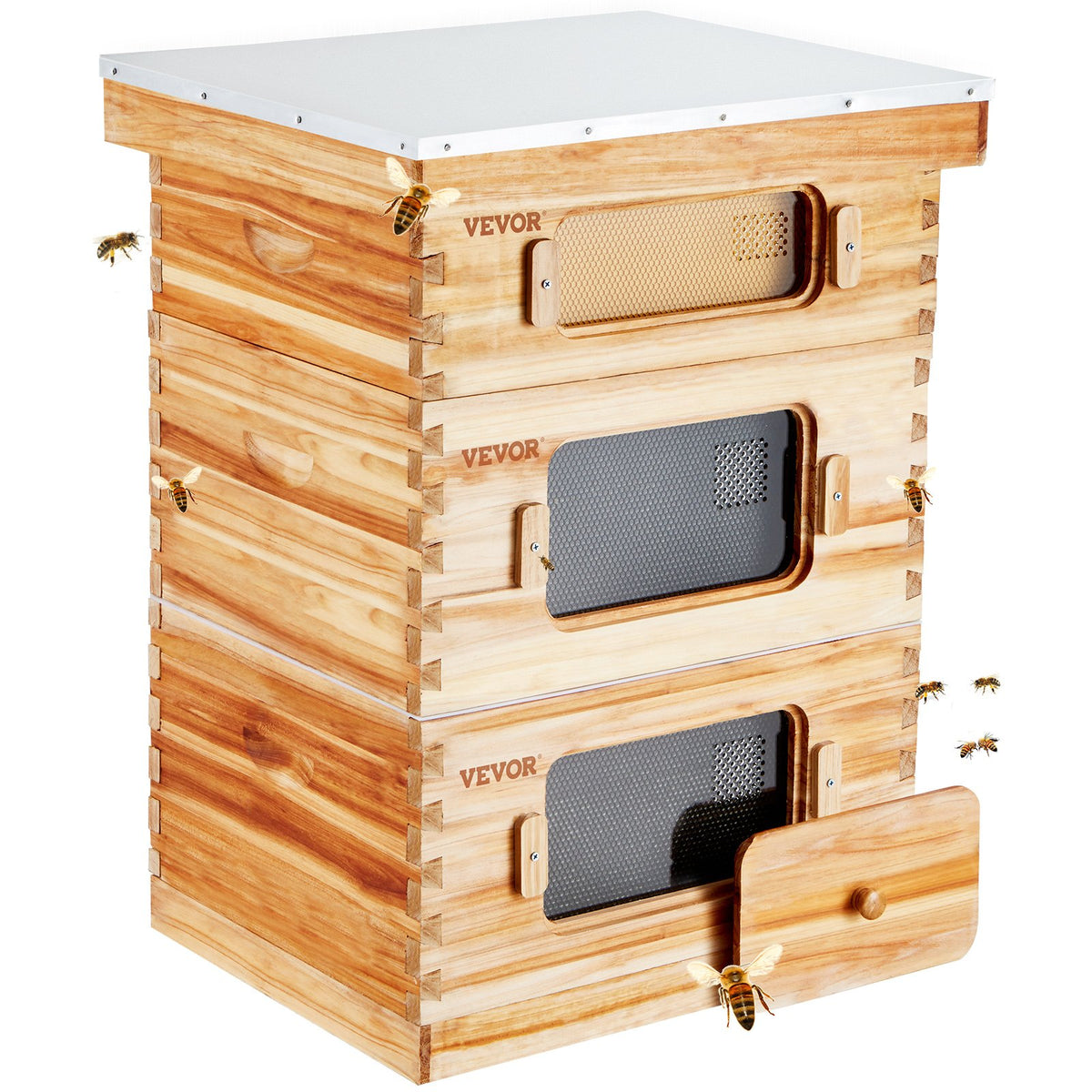 Complete Bee Hive, 3 Box, 30 Frame