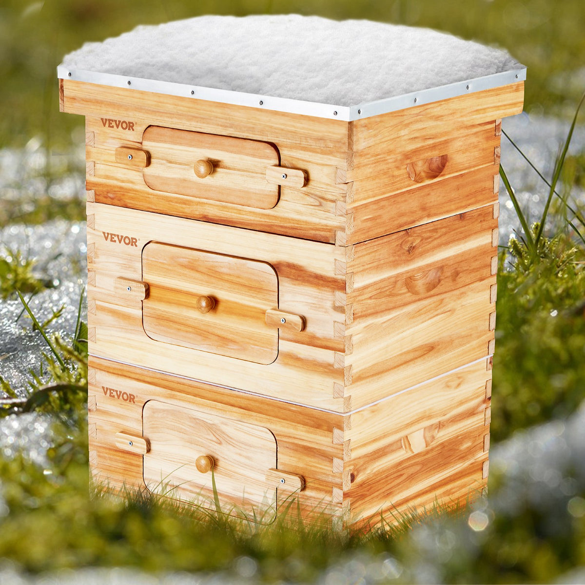 Complete Bee Hive, 3 Box, 30 Frame