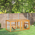 Chicken Coop, 55 in, Wood, Expansion