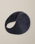 Women’s Behind-the-Head Ear Warmers, Plush Lined, laid flat on a stone backdrop