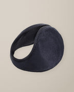 Women’s Behind-the-Head Ear Warmers, Plush Lined, laid flat on a stone backdrop