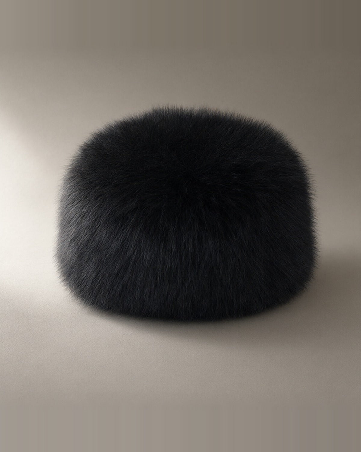 Tapora Faux Fur Hat, Black